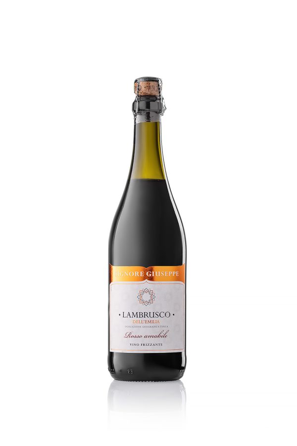 Signore Giuseppe Lambrusco dell' Emilia Rosso 0,75L